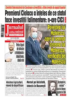 Publică anunț de mediu în ziarul Jurnalul National 