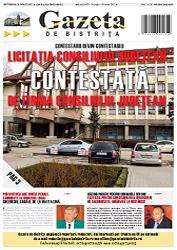 Anunț de mediu în ziarul Gazeta de Bistrita din județul Bistrita - Publică rapid