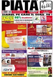 Publică anunț de mediu în ziarul Piata de la A la Z din județul Timis