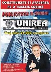 Publică anunț de mediu în ziarul Unirea din județul Alba