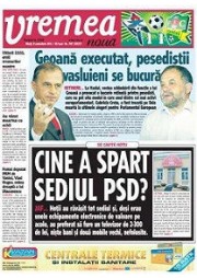 Anunț de mediu în ziarul Vremea Noua din județul Vaslui - Publică rapid