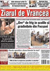 Publică anunț de mediu în ziarul Ziarul de Vrancea din județul Vrancea
