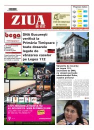 Publică anunț de mediu în ziarul Ziua de Vest din județul Timis